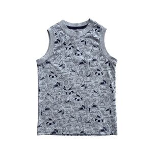 Gymboree Mix N Match Gray Ocean Shark Anchor Muscle Tank Shirt Sz 5-6 NWT